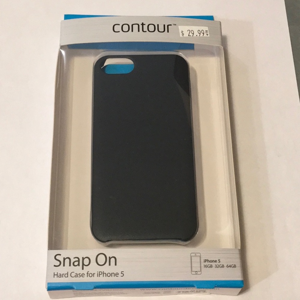 Contour Snap On Case for iPhone 5 - Black